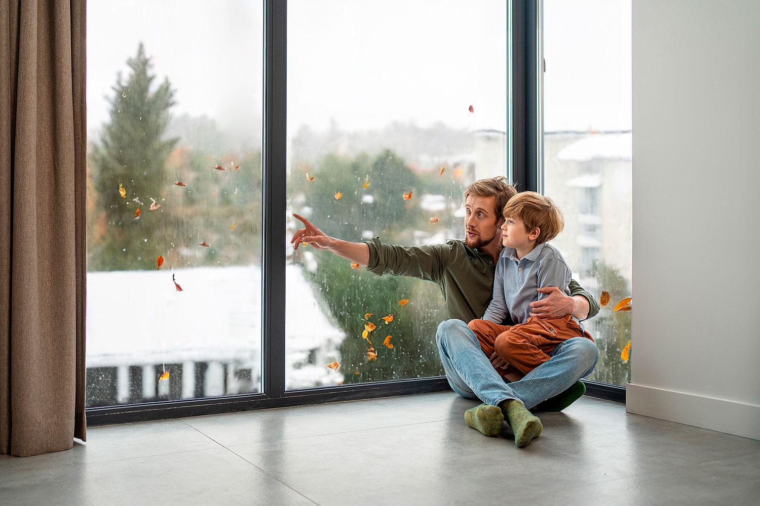 Окна REHAU в интерьере квартиры в Гродно